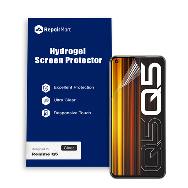 Realme Q5 Compatible Premium Hydrogel Screen Protector With Full Coverage Ultra HD